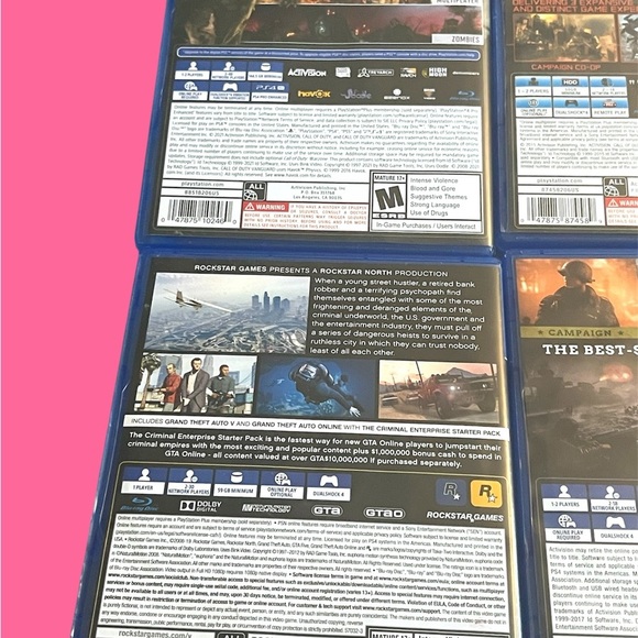 Sony PS4 Game Collection - Black and Blue Cases NO OFFERS! - Picture 4 of 7